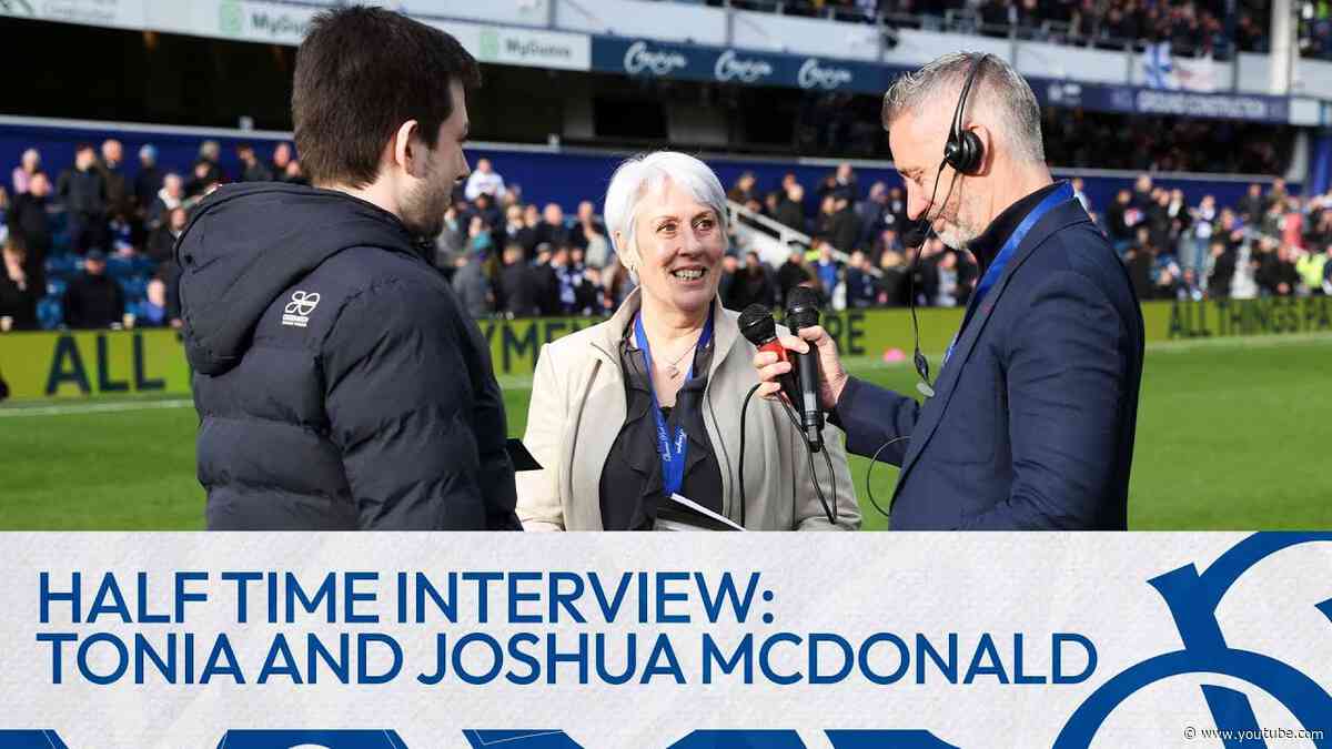 🔵⚪️"He Will Never Be Forgotten" | Half-Time Interview | Remembering Legend Of The Loft Alan McDonald
