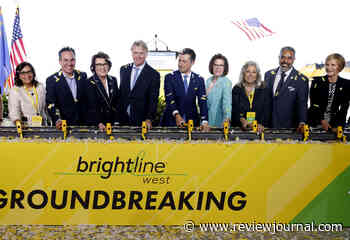 A ‘historical moment’: Brightline West starts work on Vegas-to-LA high-speed rail