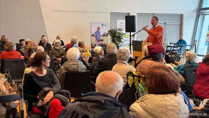 Rollator-Stau in der Stadthalle