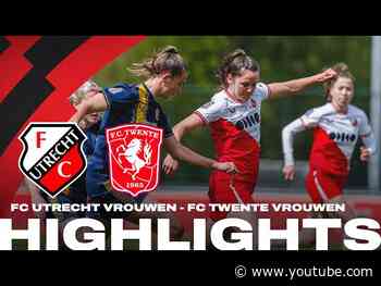 FC Utrecht Vrouwen speelt knap GELIJK tegen FC Twente Vrouwen 👏 | HIGHLIGHTS