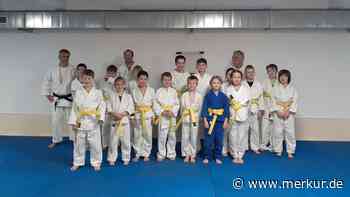 Judoabteilung Bad Wörishofen: 16 Kinder legen ihre Garduierung in Gelb erfolgreich ab