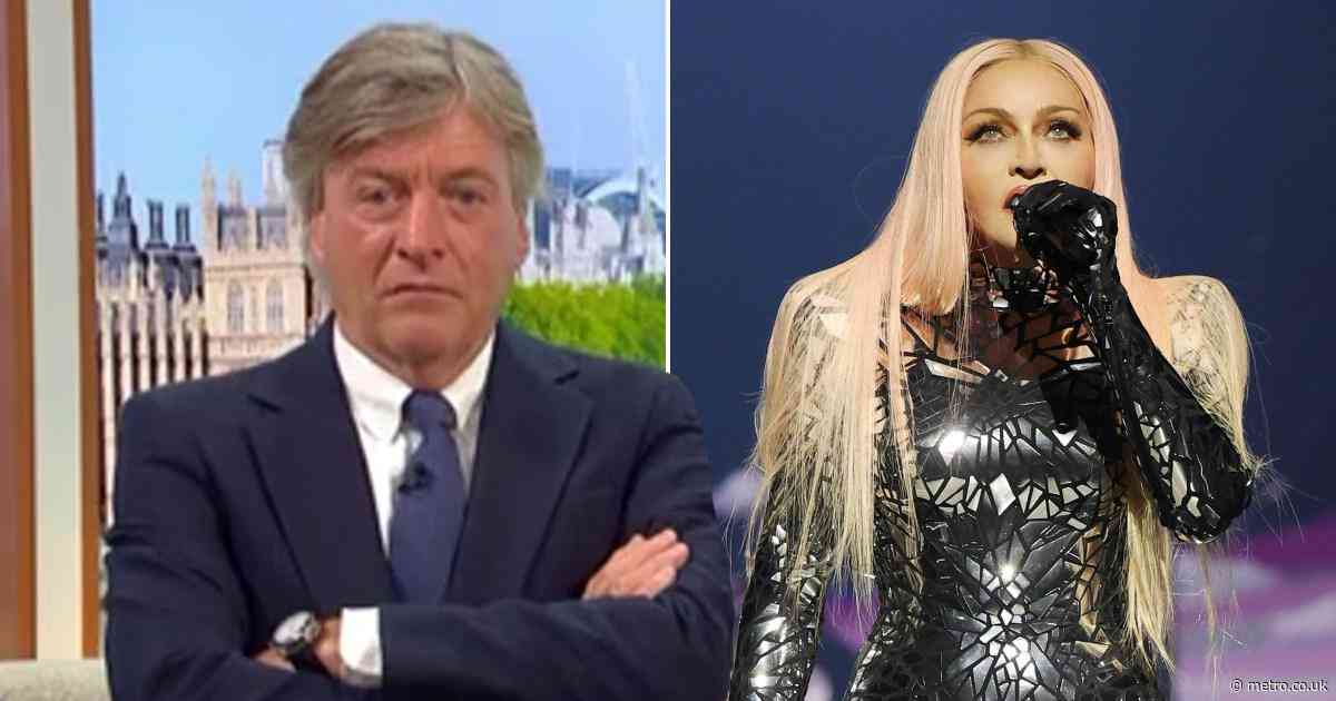 Richard Madeley says interviewing ‘weird’ Madonna ‘wasn’t worth’ the six-hour wait