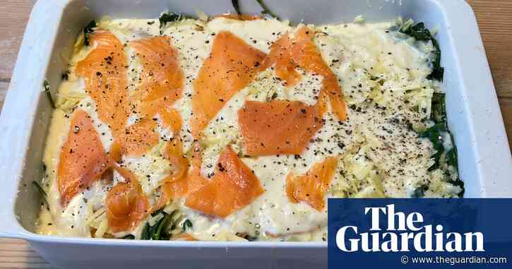 ‘The trout lasagne is very good!’ How I recreated six classic beef dishes – with oily fish