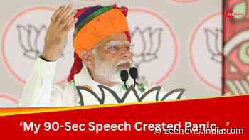 `My 90-Sec Speech Created Panic...`: PM Modi`s Dig At Congress, Opposition Over Rajasthan Speech