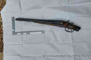 Sawn off shotgun and ammunition seized in Cambridge