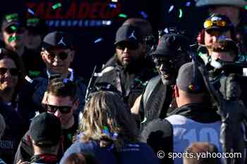 NASCAR QNA: Corey LaJoie throws a slider, Michael Jordan throws a party at Talladega