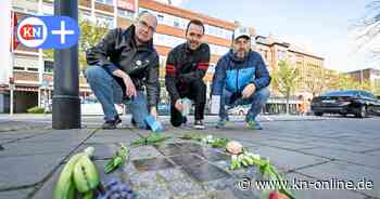 "Stolpersteine im Norden" aus Kiel putzt gegen Vergessen der Nazi-Opfer