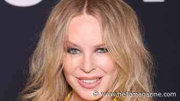 Kylie Minogue is a glowing goddess as she poses in towel for glamorous selfie