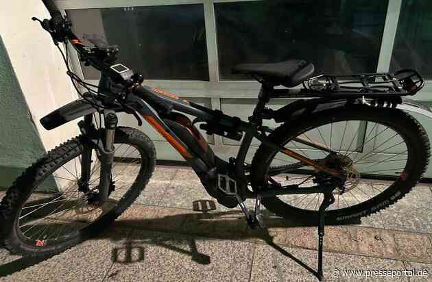POL-PDLU: Speyer - Mutmaßlichen Fahrraddieb in flagranti ertappt, hochwertiges E-Bike sichergestellt