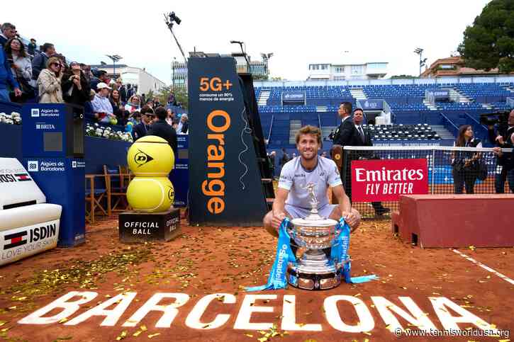 Casper Ruud wins career-best title in Barcelona