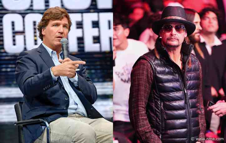 Tucker Carlson opened for Kid Rock at recent US shows