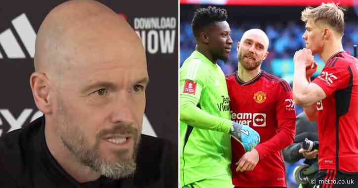 Erik ten Hag slams ’embarrassing’ and ‘disgraceful’ media reaction to Manchester United’s FA Cup win over Coventry