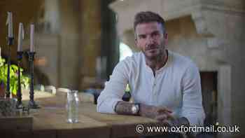 David Beckham donates football shirt to Banbury Samaritans
