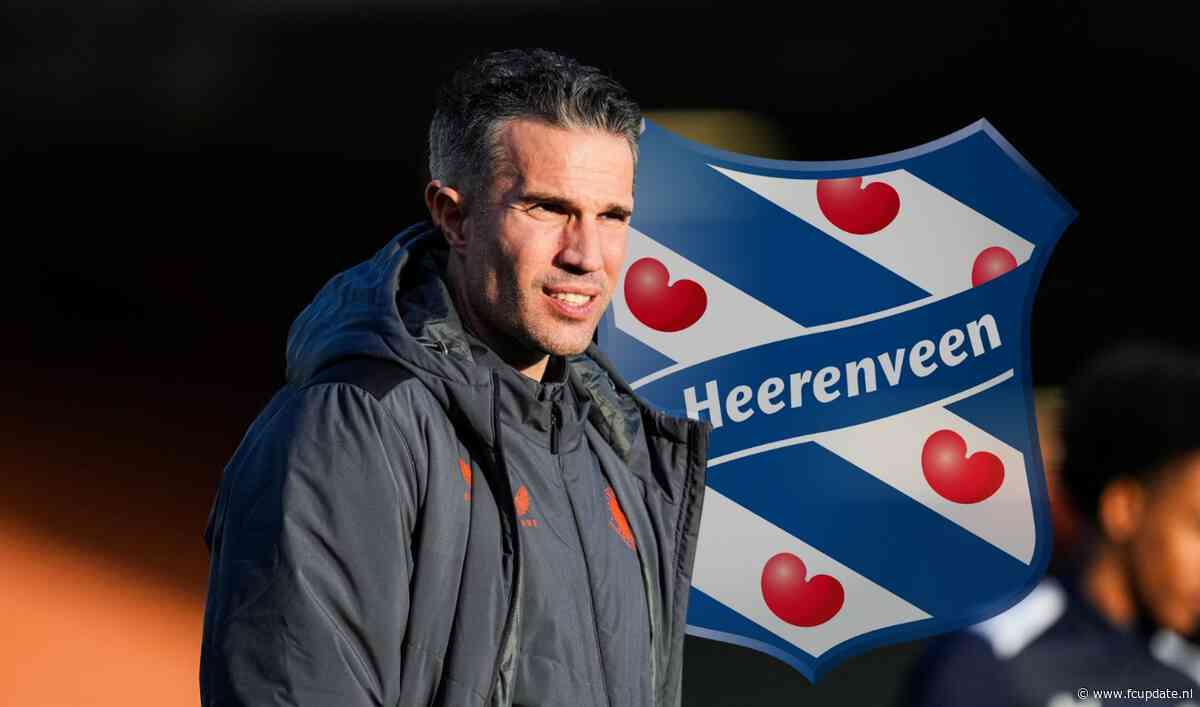Van Persie nadert akkoord met Heerenveen en is dichtbij eerste trainersklus in de Eredivisie