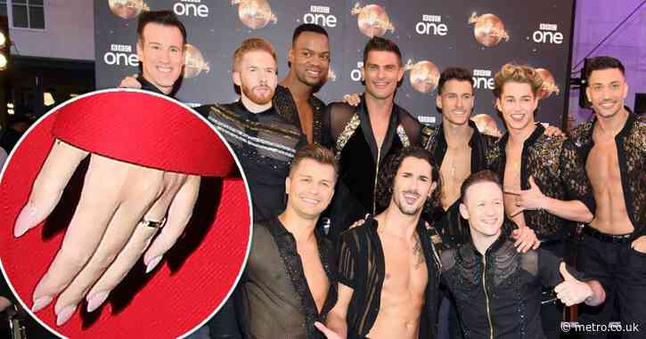 Strictly star sparks engagement rumours after being spotted with ex-girlfriend wearing ring