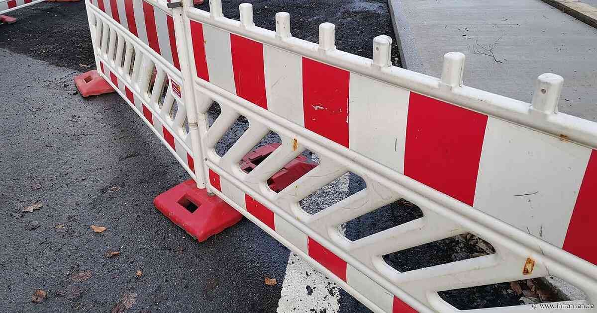 Landkreis Kitzingen: Wiesentheider Straße halbseitig bis Mitte Mai gesperrt