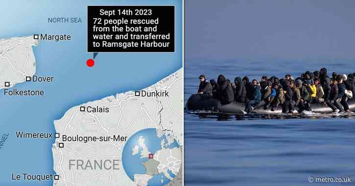‘Frantic’ calls to rescue migrants on sinking boat in ships’ graveyard