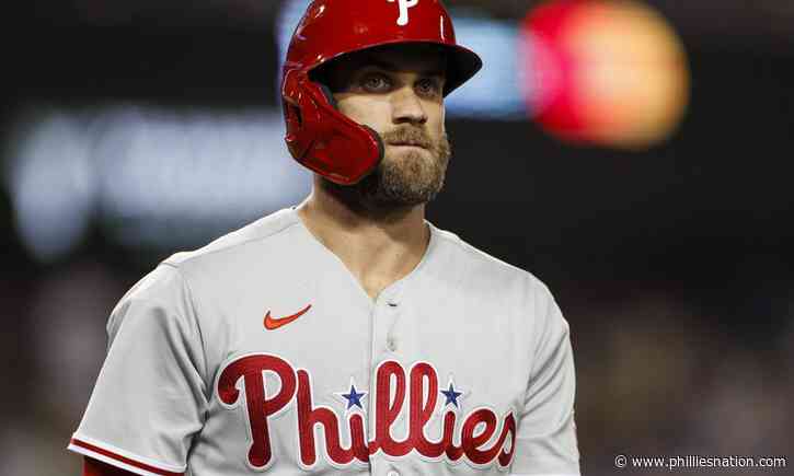 Bryce Harper placed on paternity list by Phillies