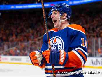 Tossing out numbers… and hats; Oilers big guns prevail in huge Game 1 win