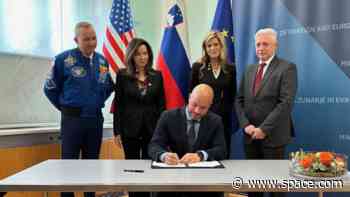 Slovenia signs NASA's Artemis Accords for cooperative space exploration