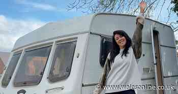 'I'm converting damp £500 caravan from Facebook into my dream home'