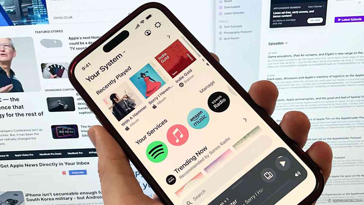 Sonos overhauls iOS controller app to simplify smart speaker streaming