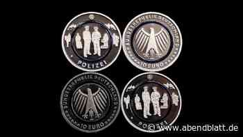 Bundesbank gibt Sammlermünze „Polizei“ aus