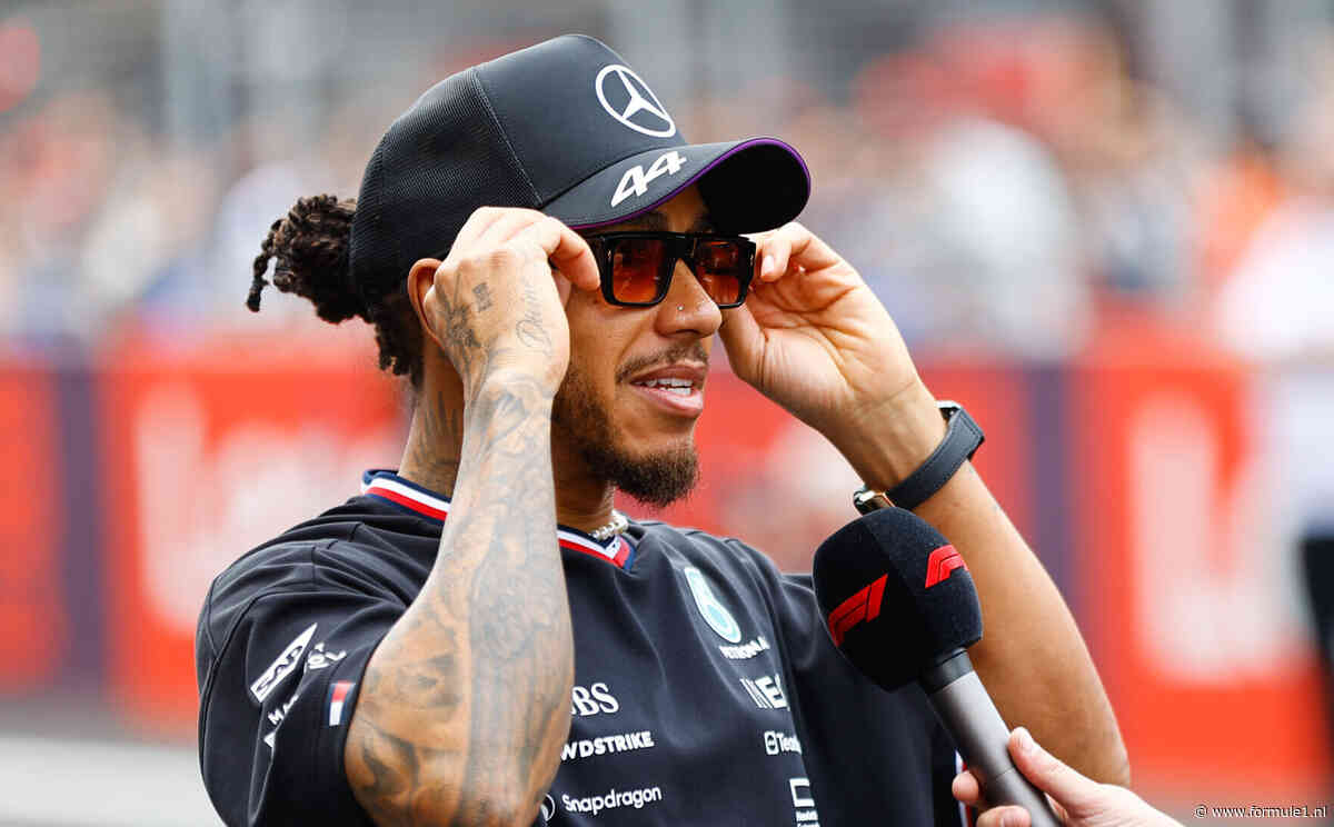 Hamilton blij met handjevol punten in China: ‘Dacht dat de auto stuk was’