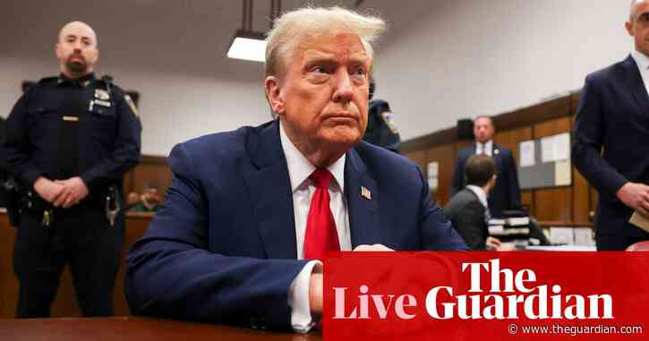 Trump hush-money trial: judge tells ex-president’s lawyer he’s ‘losing all credibility’ with arguments in gag order hearing – live