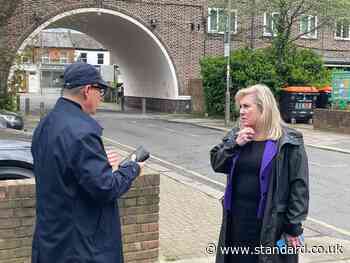Susan Hall campaigns at Sadiq Khan's childhood home without realising