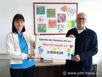 Siemens spendet für herzkranke Kinder in Ulm