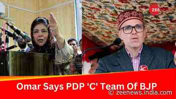 Mehbooba Hits Out At BJP For Destroying J&K`s Social Fabric; Omar Abdullah Says PDP `C` Team Of BJP
