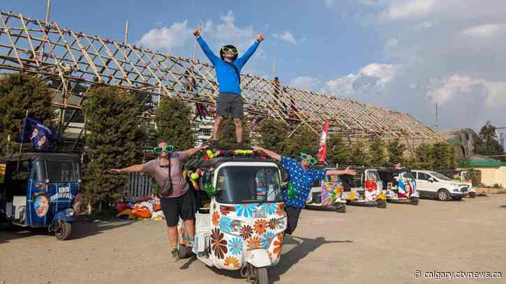 'Intense adventure': Calgary couple completes 3,500-km rickshaw run across India
