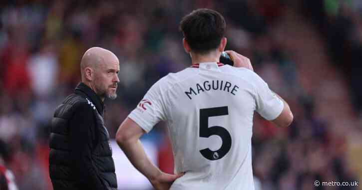 Harry Maguire backs Erik ten Hag amid speculation over Manchester United manager’s future