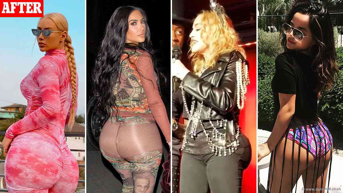 Hollywood's BBL boom: Plastic surgeons reveal the celebs they think have had their backsides surgically enhanced