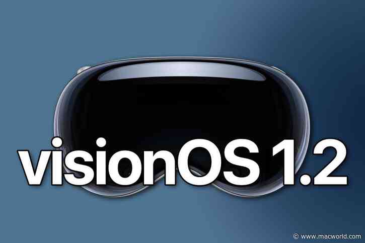 visionOS 1.2 beta 3 is now available
