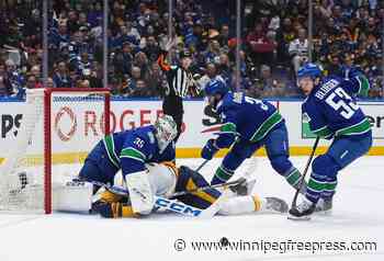 Canucks star goalie Thatcher Demko unavailable for Game 2: coach