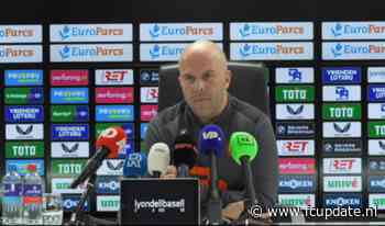 Feyenoord en Arne Slot houden geen persconferentie voorafgaand aan de wedstrijd tegen Go Ahead Eagles