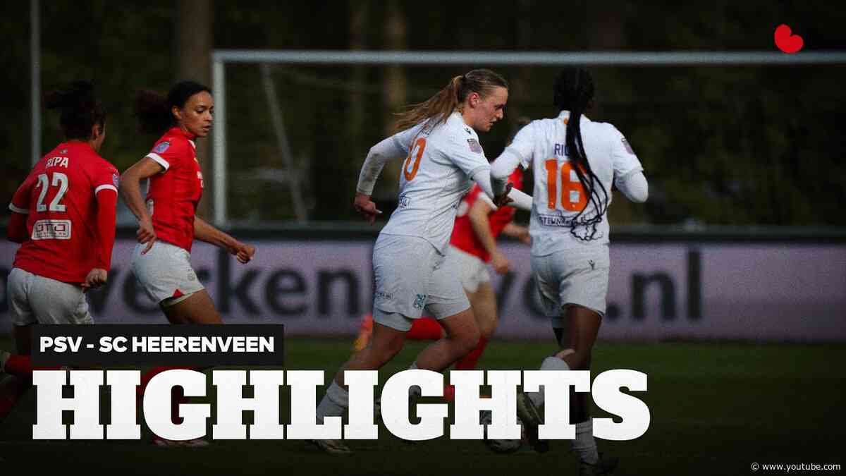 Een wedstrijd in 𝘀𝗽𝗲𝗰𝗶𝗮𝗹𝗲 𝗞𝗶𝗞𝗮 𝘀𝗵𝗶𝗿𝘁𝘀 | PSV Vrouwen - sc Heerenveen Vrouwen