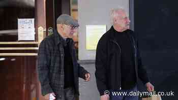 Star Trek reunion! Sir Patrick Stewart dines with longtime co-stars Jonathan Frakes and Brent Spiner in LA
