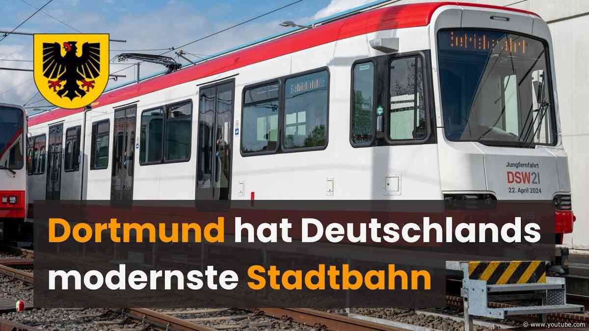 Neue und moderne Stadtbahnen für Dortmund