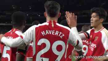 Havertz gives Arsenal 3-0 lead against Chelsea