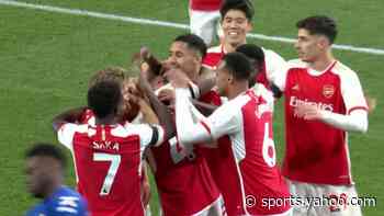 White doubles Arsenal's lead against Chelsea