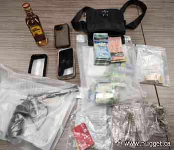 Traffic stop in French River results in charges and seizure of handgun, cash and drugs