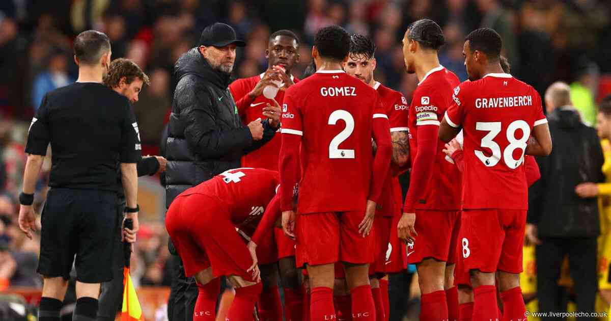 Jurgen Klopp sends warning to Liverpool players after 'over the top' Everton derby moments
