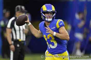 QB Stetson Bennett is back with the Rams for offseason workouts after missing his first NFL season