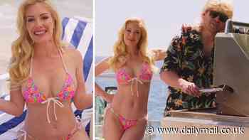 Heidi Montag shows off her incredible physique in a tiny pink bikini with husband Spencer Pratt for sizzling commercial - after losing 22lbs WITHOUT using Ozempic