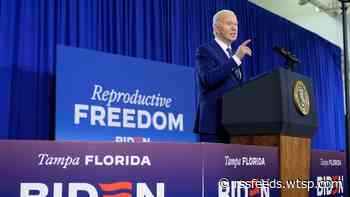 Biden defends reproductive rights in Tampa as 6-week abortion ban set to take effect