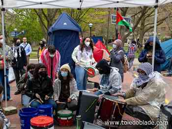 Pro-Gaza encampment spreads to University of Michigan