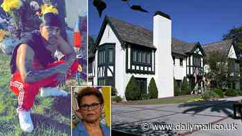 Career criminal Ephraim Hunter who broke into Getty Mansion while L.A. Mayor Karen Bass was inside as his mother reveals he was 'having a mental breakdown' and 'thought he'd be safe inside'